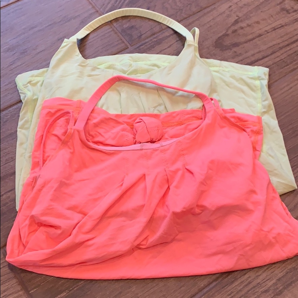2 Lululemon sports bra/tanks